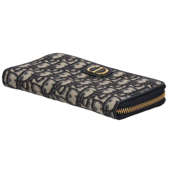 Christian Dior 30 Montaigne Trotter Round Zipper Long Wallet - Picture 3 of 5